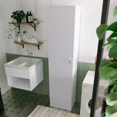 COMBO MUEBLE AUXILIAR + LAVATRAPEROS PRO 46x36CM