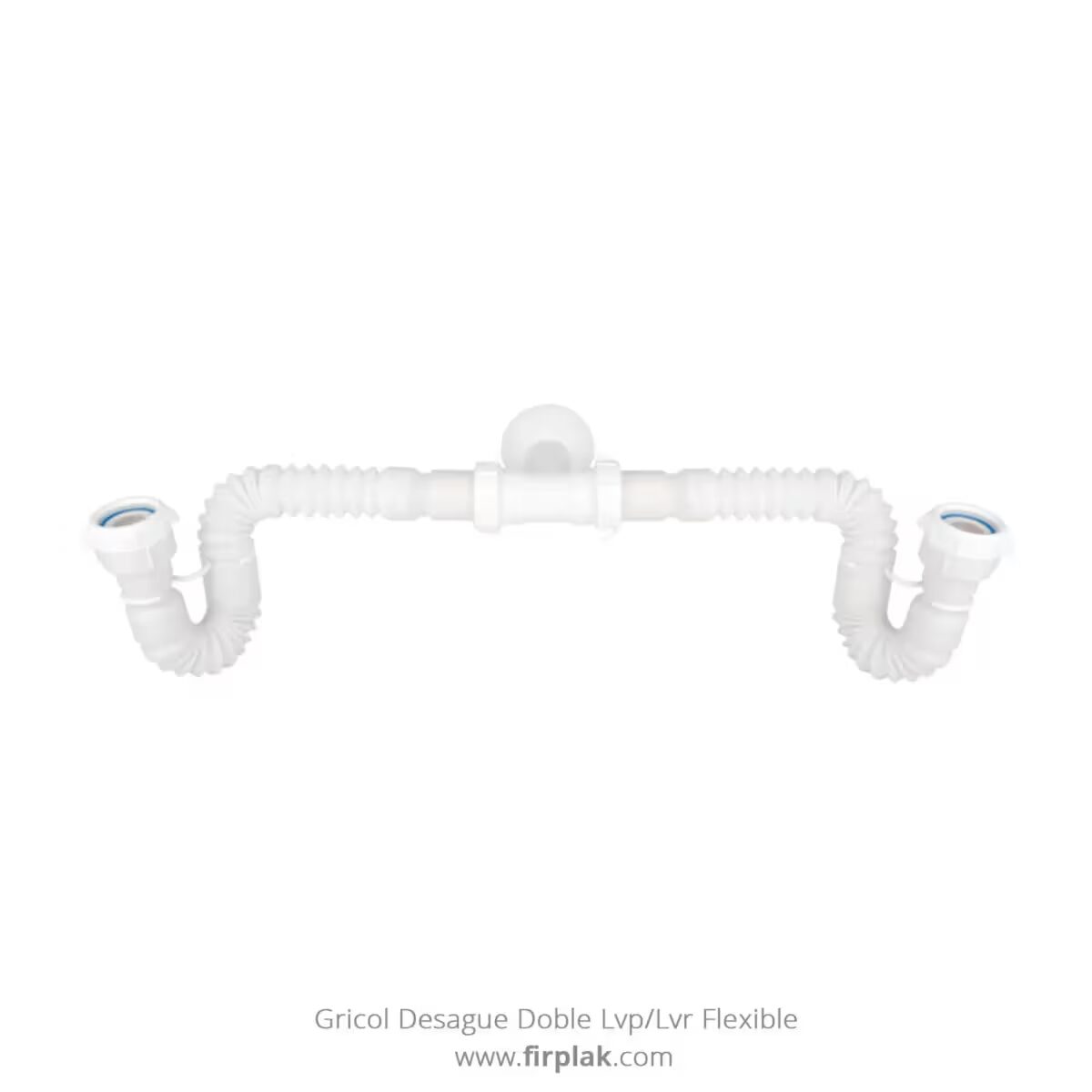 Desagüe doble flexible