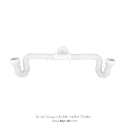 Desagüe doble flexible