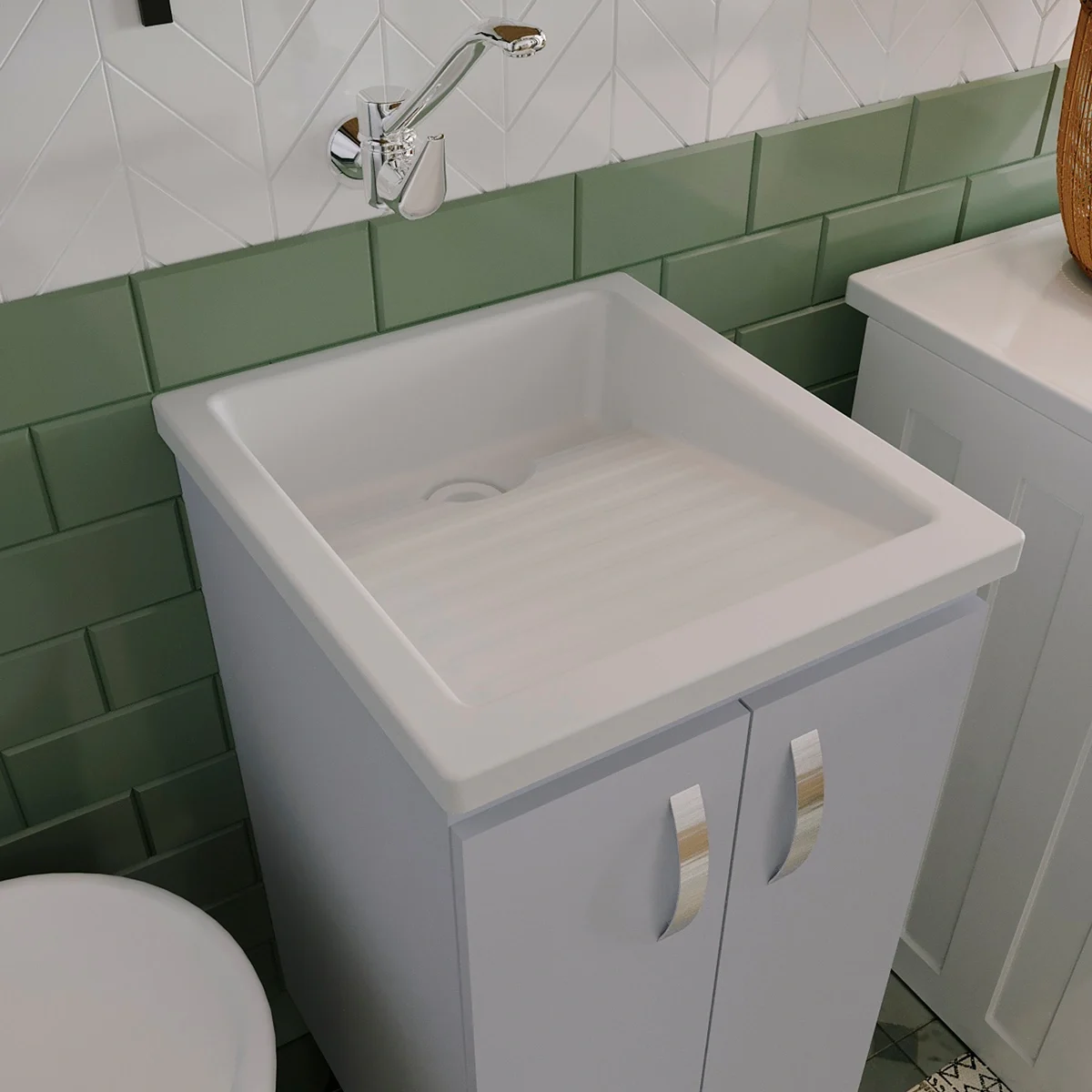 Kit-LVR-Eco-MBL-Piso-46x51-Blanco-Amb-Top Kit-LVR-Eco-MBL-Piso-46x51-Blanco-Amb-Top