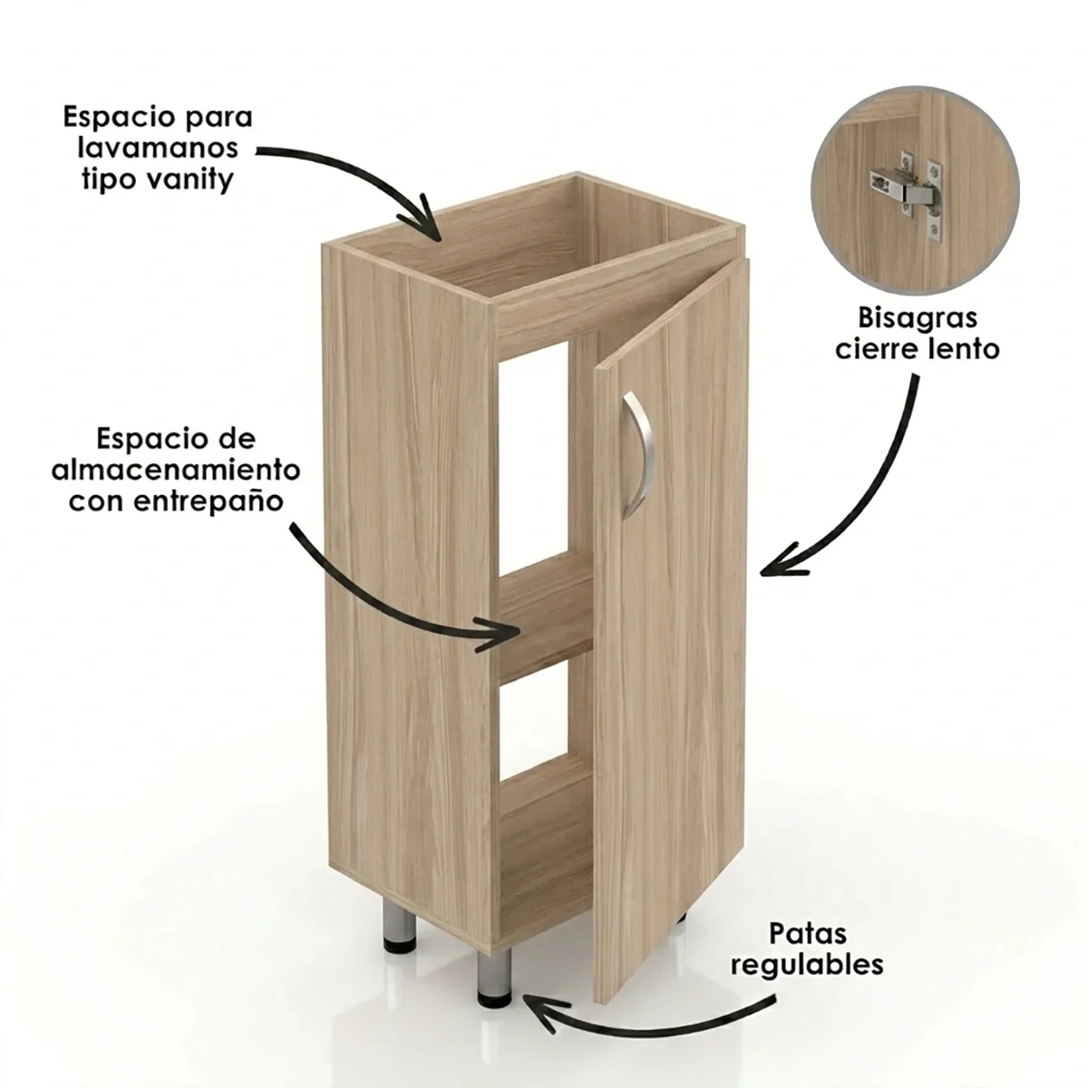 COMBO LAVAMANOS ECO + MUEBLE BÁSICO PISO 40X30cm soder zoom FT2 COMBO LAVAMANOS ECO + MUEBLE BÁSICO PISO 40X30cm soder zoom FT2