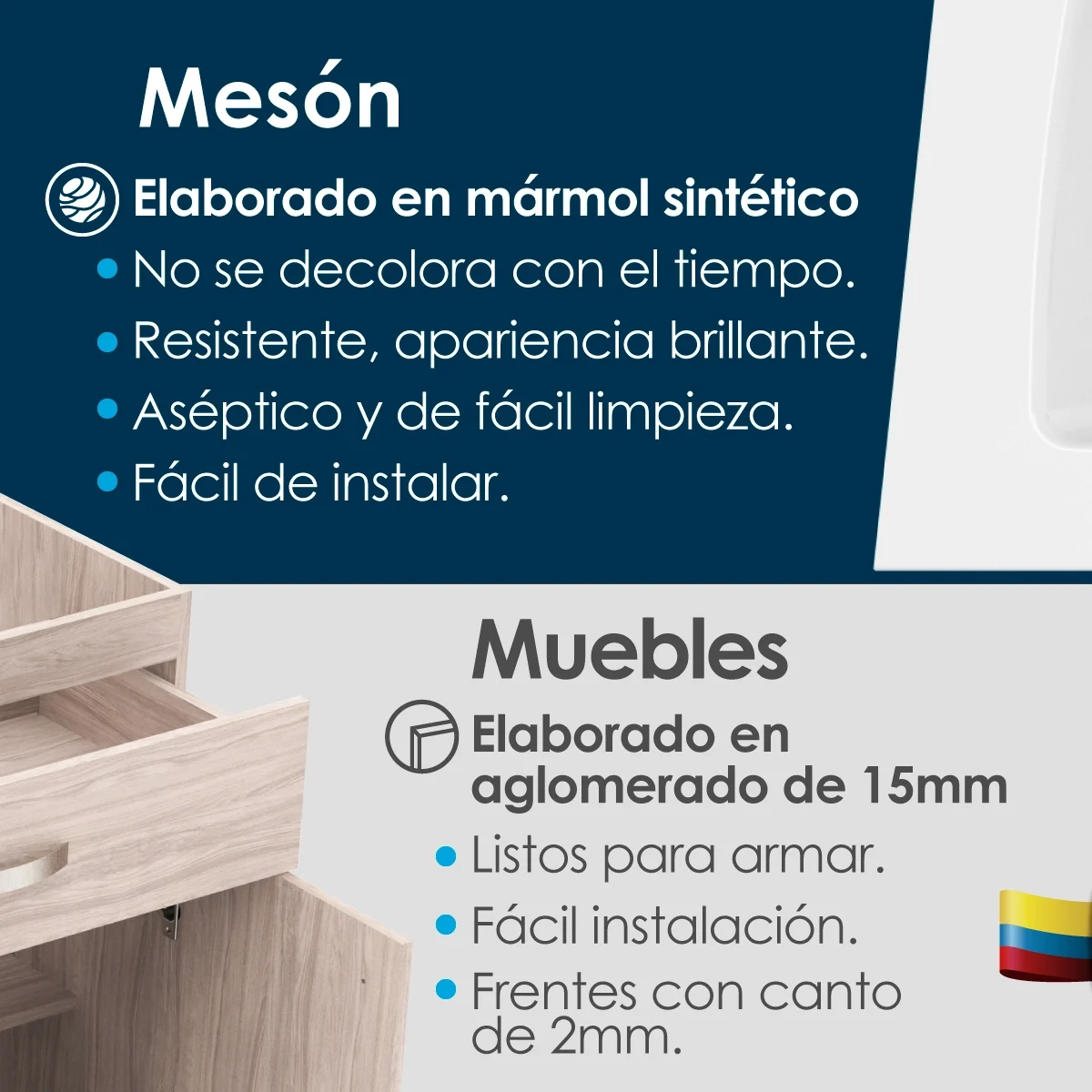 Carrusel-Kit-cocina-Mesón-Aqua-Canto-2mm