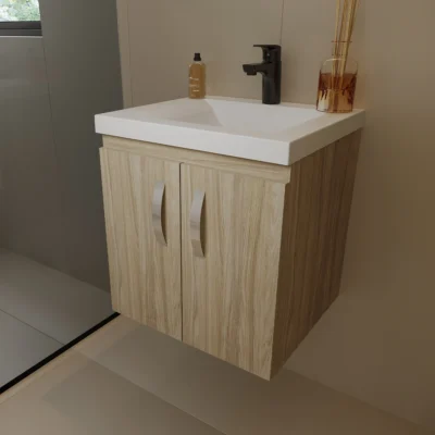 COMBO LAVAMANOS SIENA + MUEBLE BÁSICO ELEVADO 48X43cm