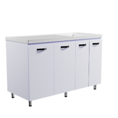 COMBO LAVADERO PRO DERECHO + MUEBLE PISO 140X60CM close