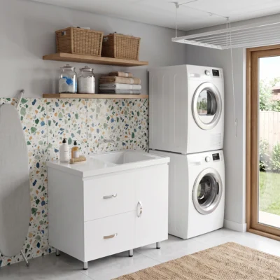 COMBO LAVADERO PRO + MUEBLE 100X60CM