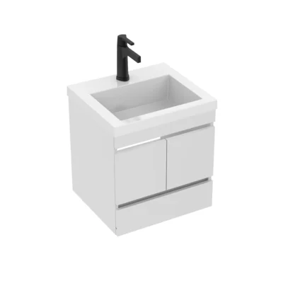 COMBO LAVAMANOS OSLO + MUEBLE MACAO CLASS 48X43cm Blanco LM