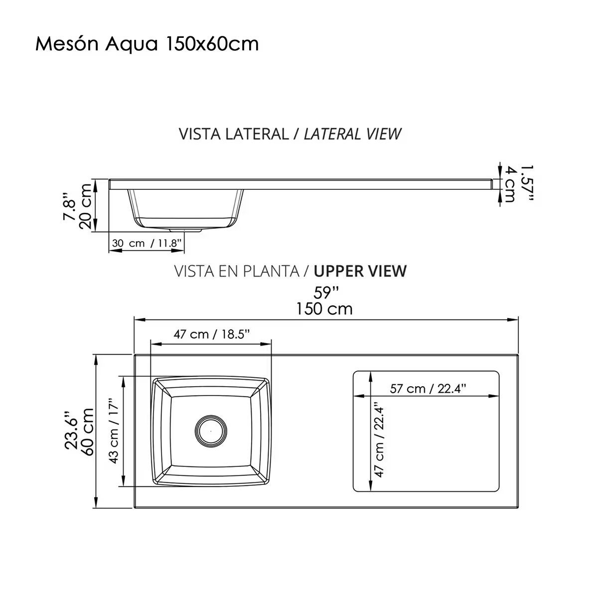 Meson-Aqua-150x60-WEB-Planos-1 Mesón para cocina aqua planos