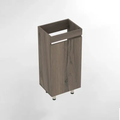 mueble básico piso sin manijas 40x30cm