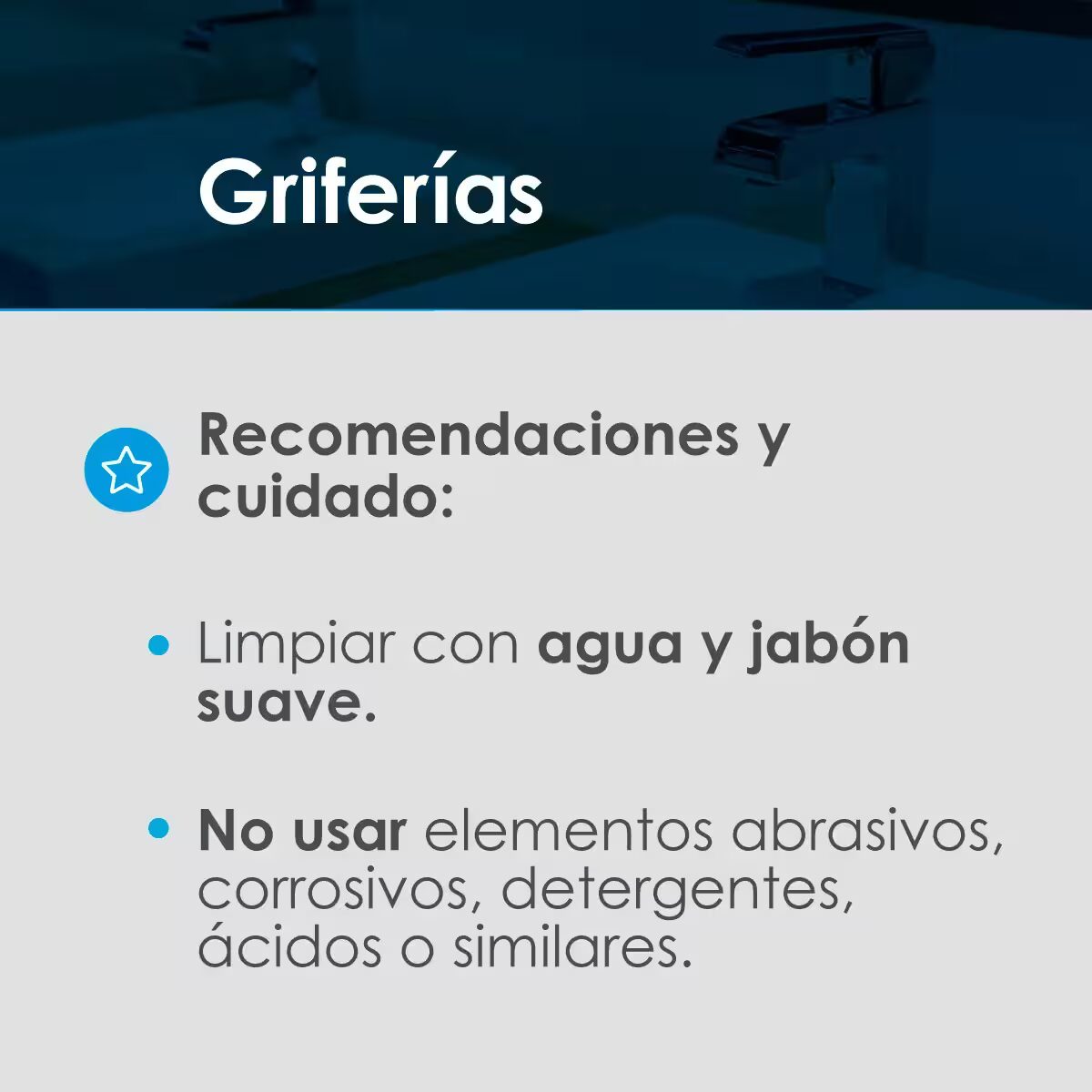 Cuidados-Griferias-WEB Grifería lavamanos