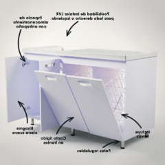 COMBO LAVADERO PRO DERECHO + MUEBLE PISO 140X60CM open FT
