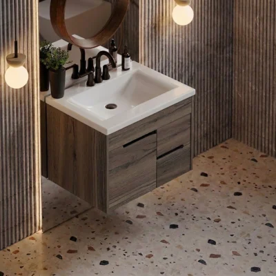 LAVAMANOS TRENTINO + MUEBLE TIZIANO 63X48cm