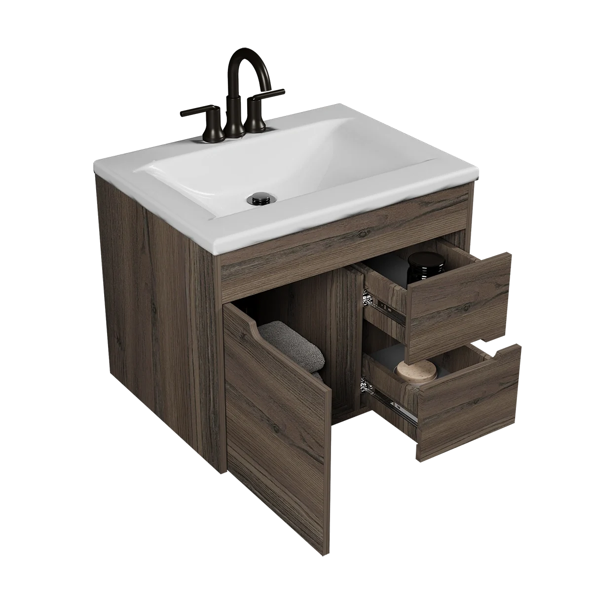 LAVAMANOS TRENTINO + MUEBLE TIZIANO 63X48cm abierto Mitte LAVAMANOS TRENTINO + MUEBLE TIZIANO 63X48cm abierto Mitte