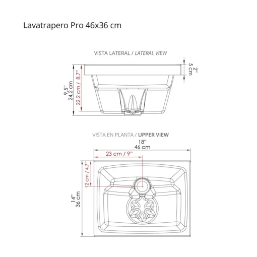 planos lavatrapero 46x36