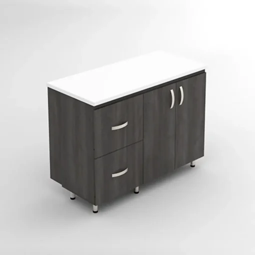 Mueble con Barra Ambar 120x55cm CarbonoBaudó