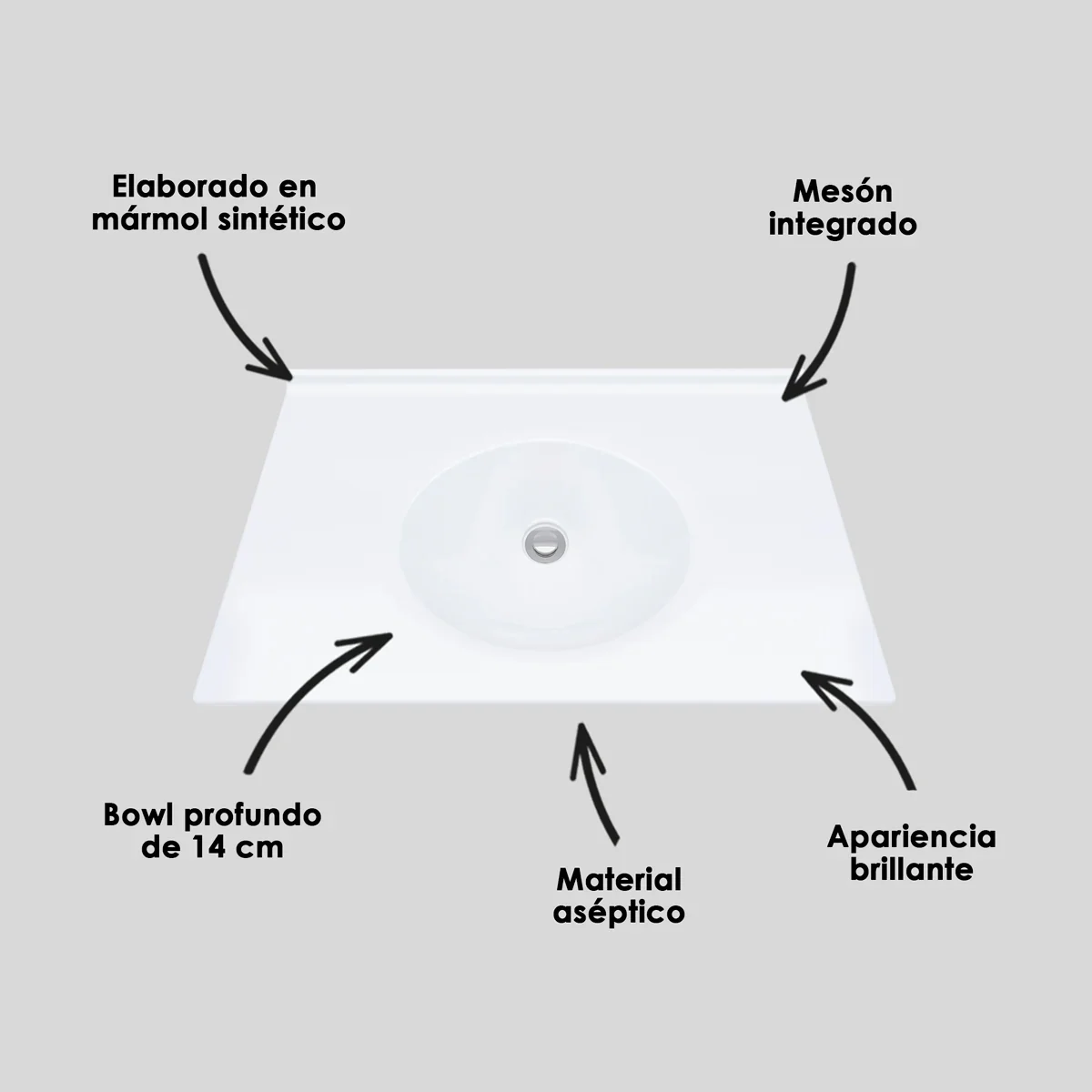 Lavamanos con mueble