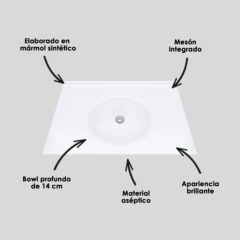 Lavamanos con mueble