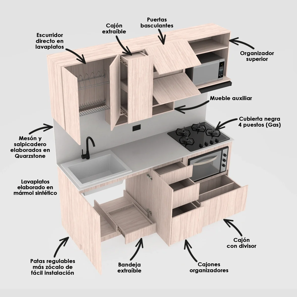 Cocina modular