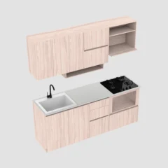 Cocina integral moderna