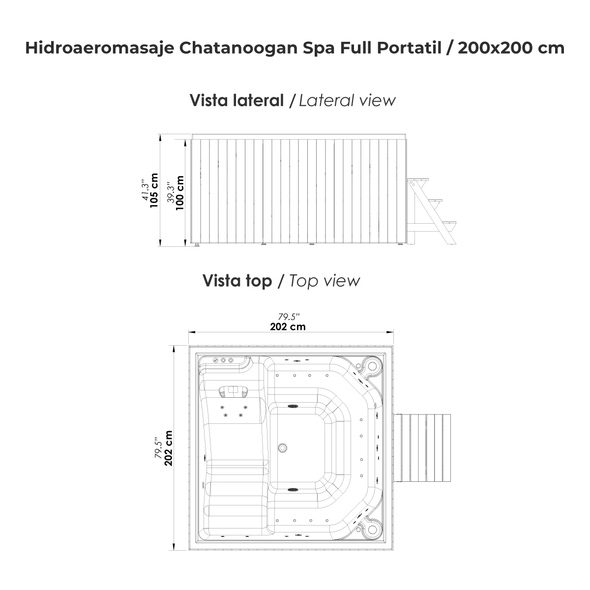 Hidroaeromasaje-Chatanoogan-Spa-Full-Portatil-200x200cm Hidromasaje