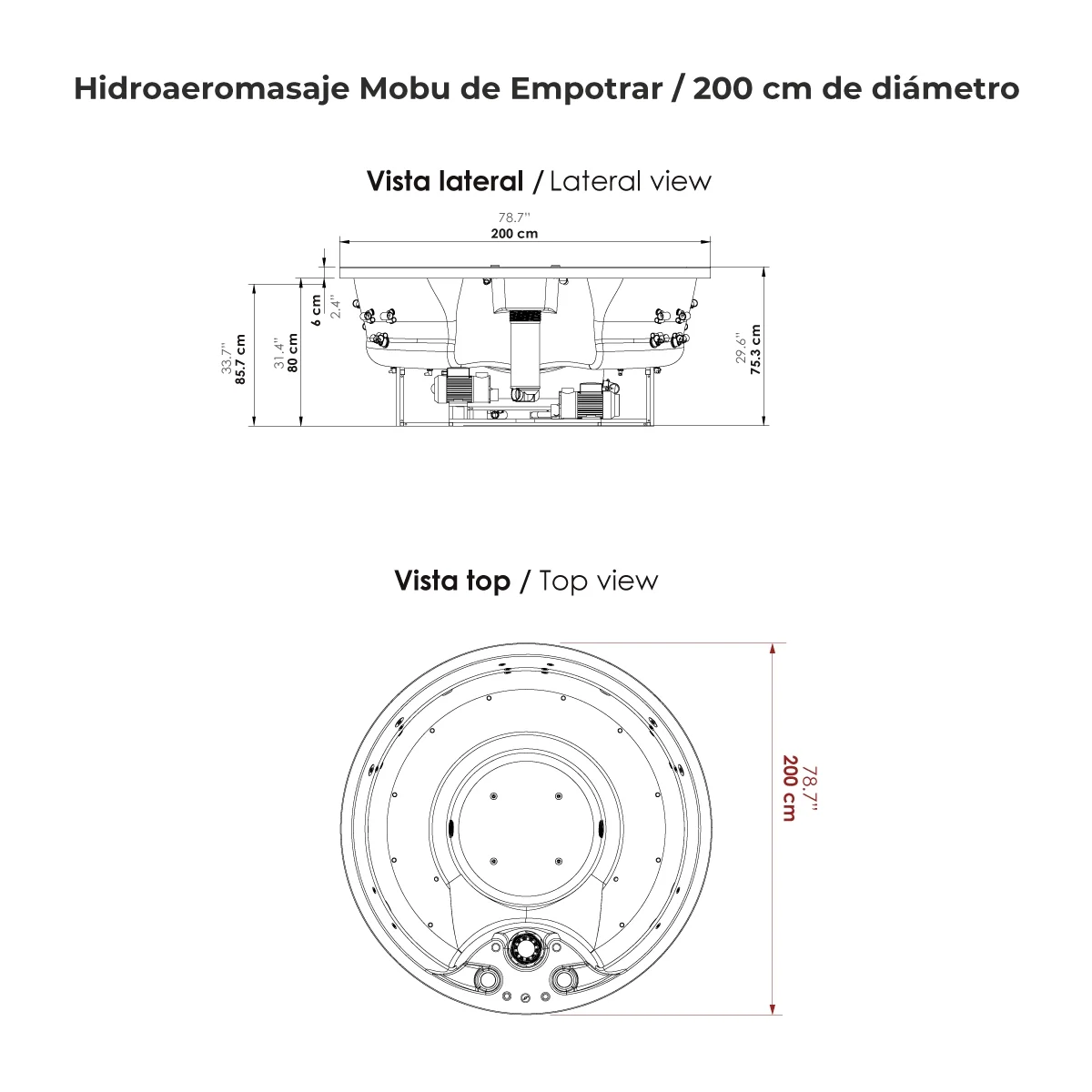 Hidroaeromasaje-Mobu-de-Empotrar-200-de-diametro Hidromasaje