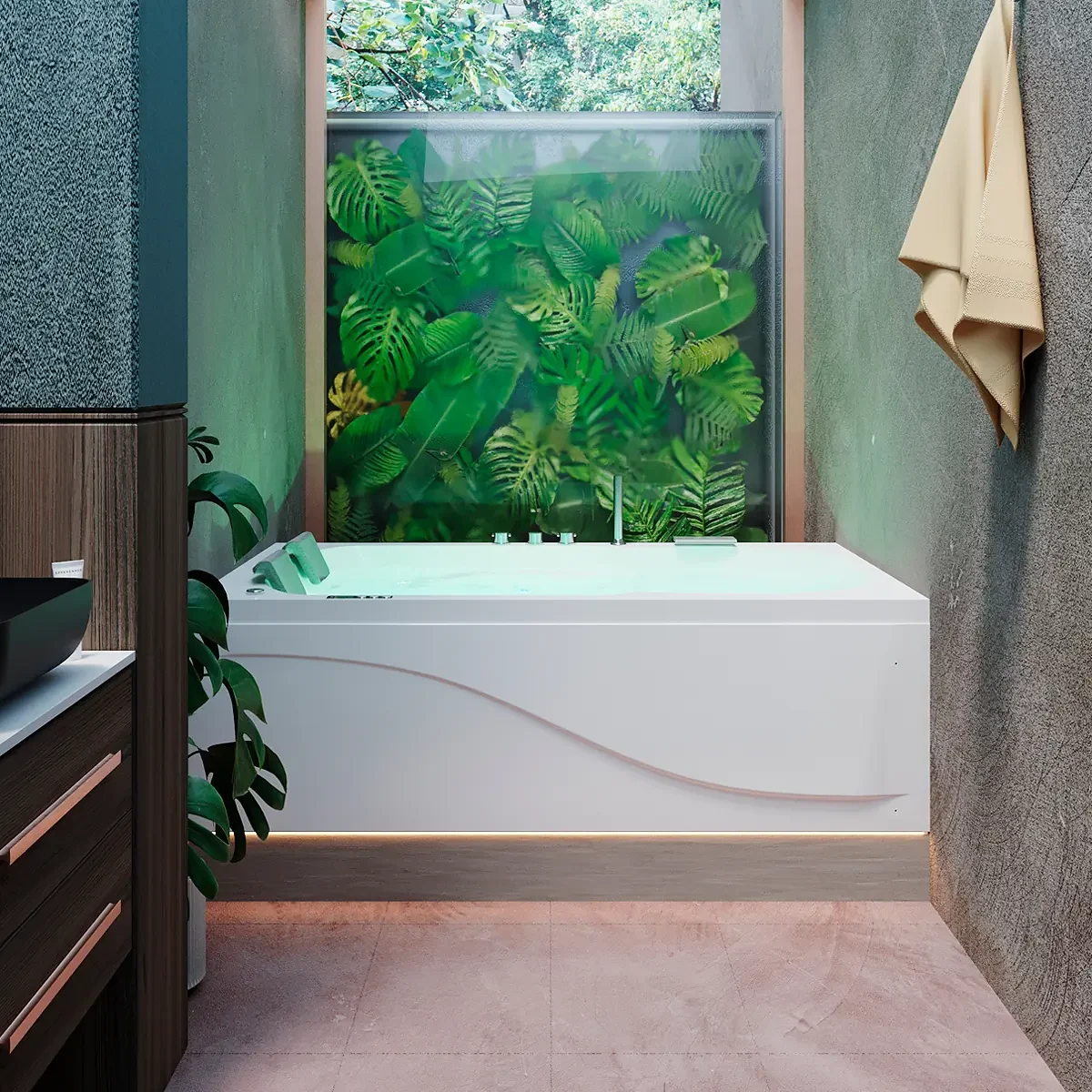 Hidromasaje-Millenium-Plus-Blanco-Amb-General-WEB Jacuzzi para 2 personas