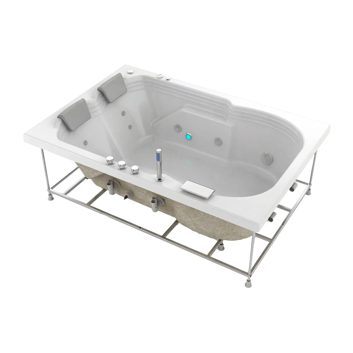 Hidromasaje-Millenium-de-empotrar_5 Jacuzzi para 2 personas