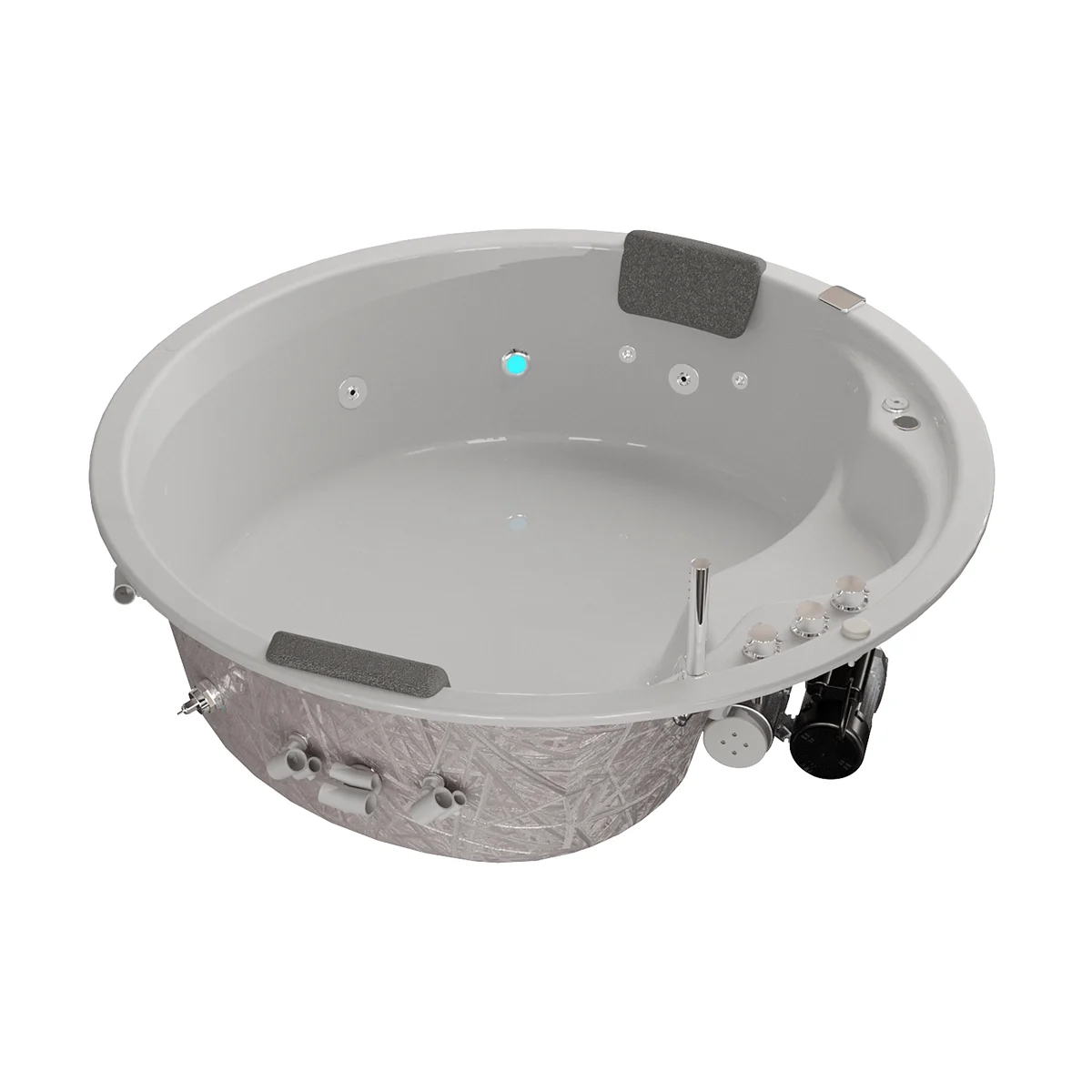 Hidromasaje-Noruega156-iso-estructura-FB jacuzzis para dos personas