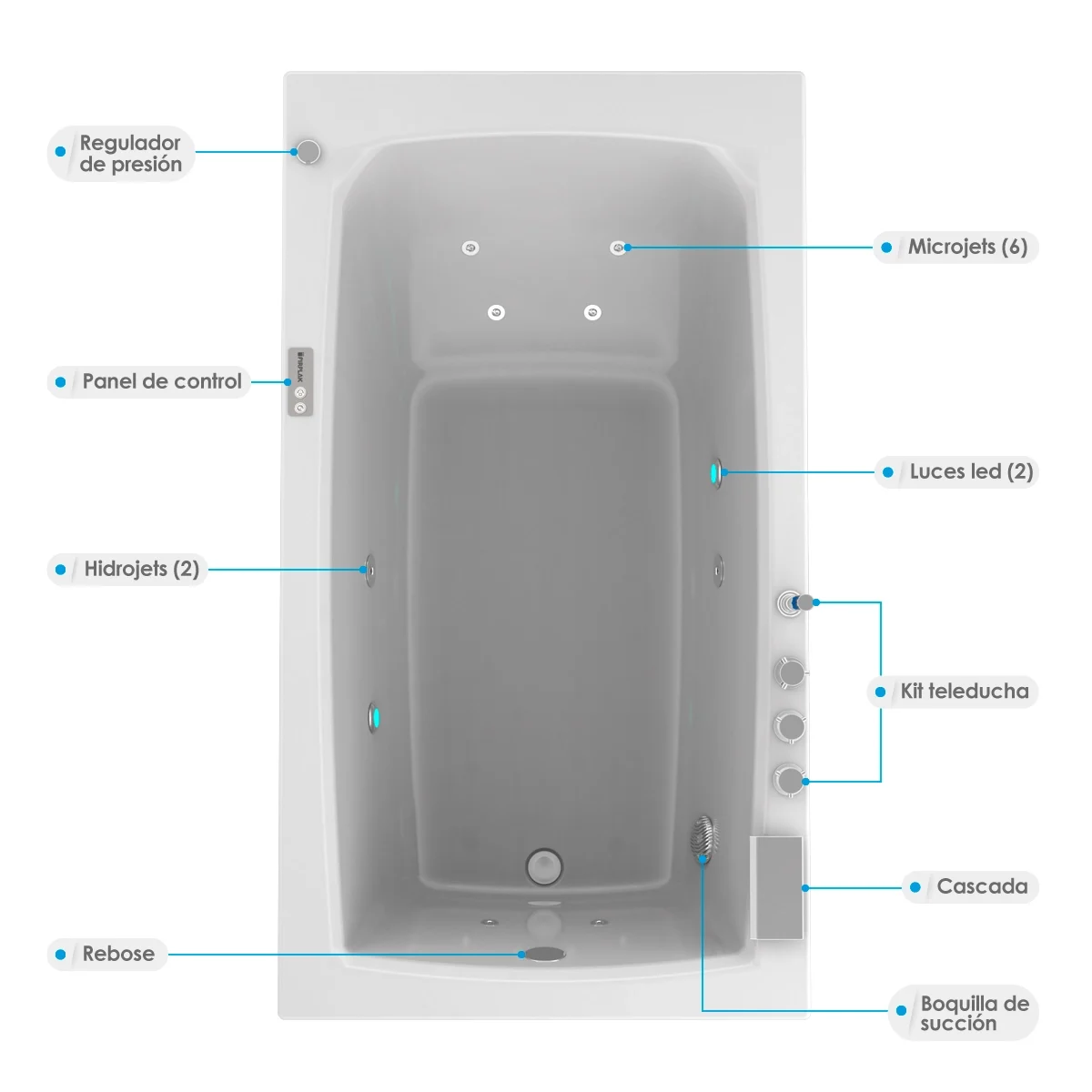 Hidromasaje-Qatar-Blanco-Planta-Desc-WEB Hidromasaje qatar especificaciones