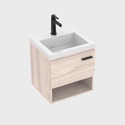 COMBO LAVAMANOS OSLO + MUEBLE POLOCK 48X43CM