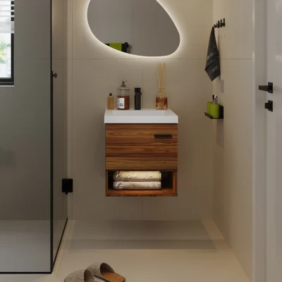 COMBO LAVAMANOS OSLO + MUEBLE POLOCK 48X43CM
