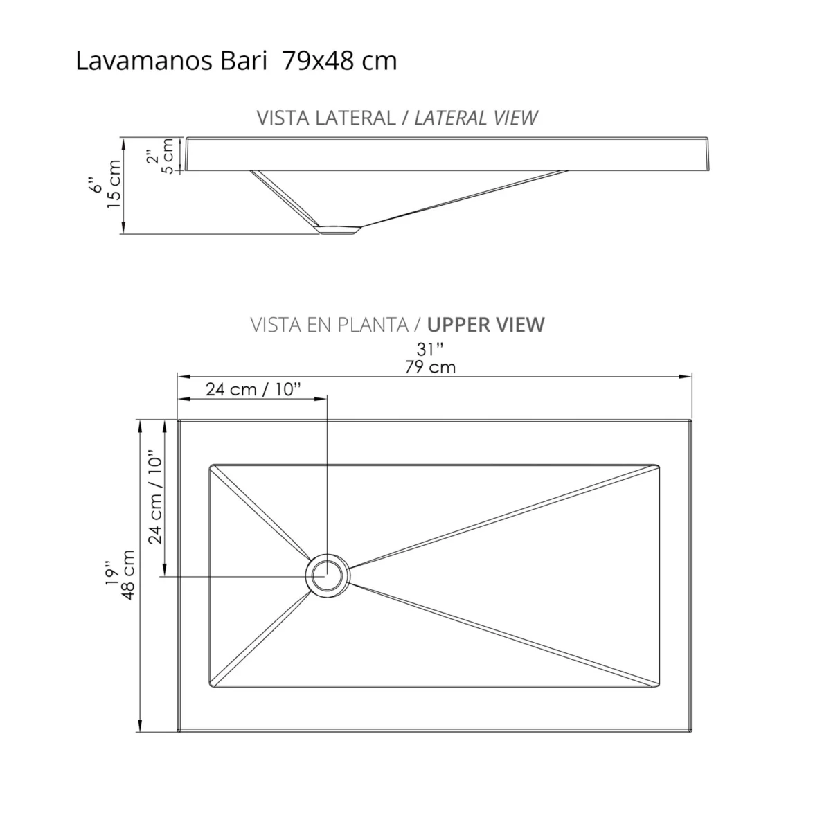Combo lavamanos