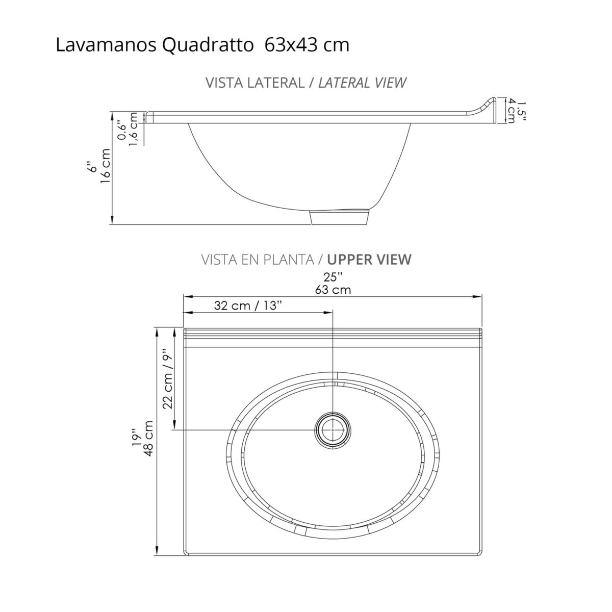 Lavamanos con mueble