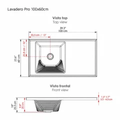 LVR Pro 100x60 Plano Web