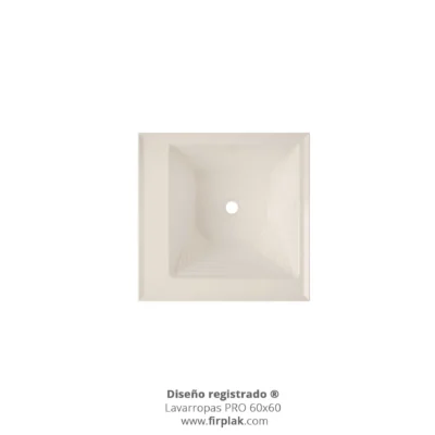 LAVADERO PRO 60X60CM - MARFIL