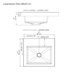 Lavamanos con mueble