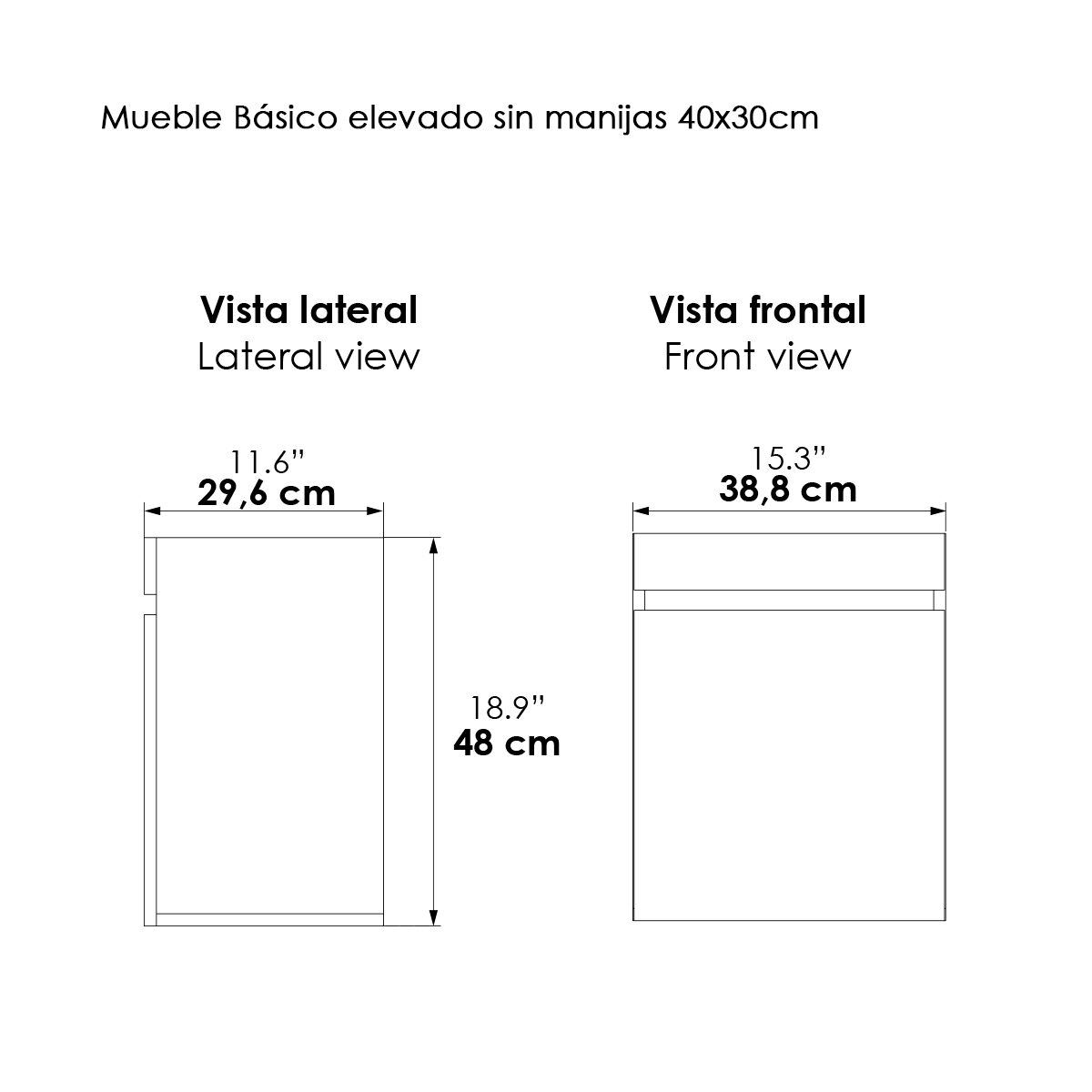 Mueble para lavamanos