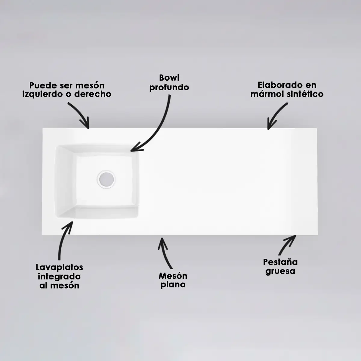 Cocina integral moderna