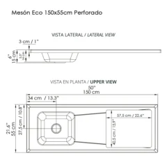 Mesón para cocina