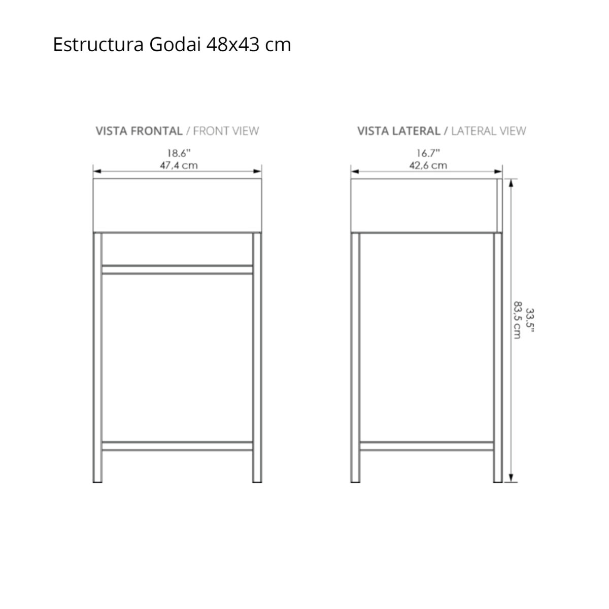 Combo lavamanos con mueble