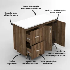 Cocina integral moderna