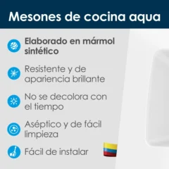 Mesón para cocina
