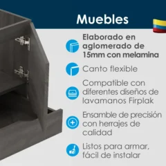 Mueble para lavamanos