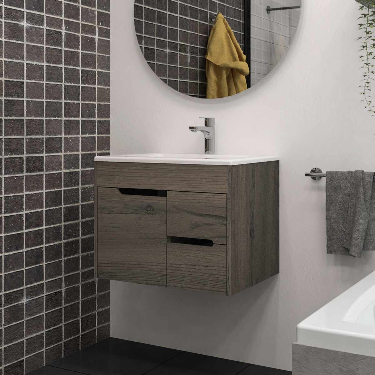 lavamanos con mueble