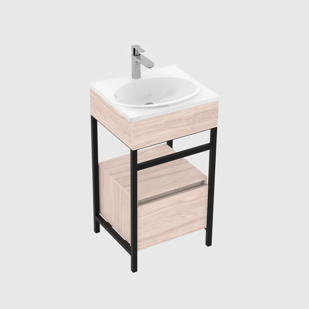 Combo lavamanos con mueble