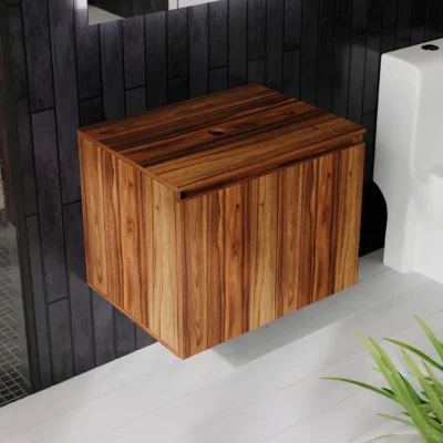 TAPA MESÓN PARA LAVAMANOS VESSEL + MUEBLE BÁSICO ELEVADO SIN MANIJAS 63X48cm