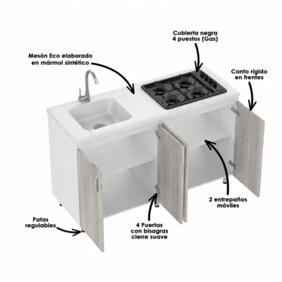 Kit-Meson-Perla-Mbl-Cocina-Vive-150x55cm-4-puertas-Blanco-Nardo-WEB2 Cocina integral