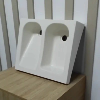 LAVADERO VIVE 60X50CM COLOR PERLA / SALDOS