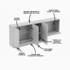 Mueble-superior-ambar-TIHUA-180x55-Desc