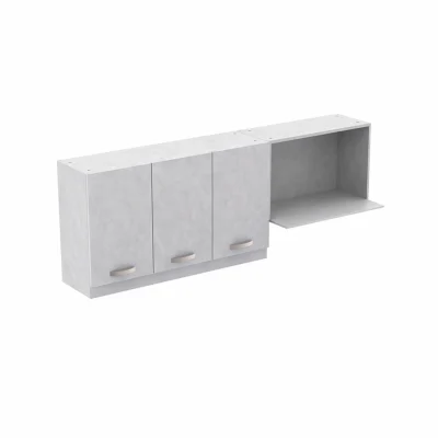 MUEBLE SUPERIOR COCINA INTEGRAL AMBAR COLOR TIHUA / 180x55CM
