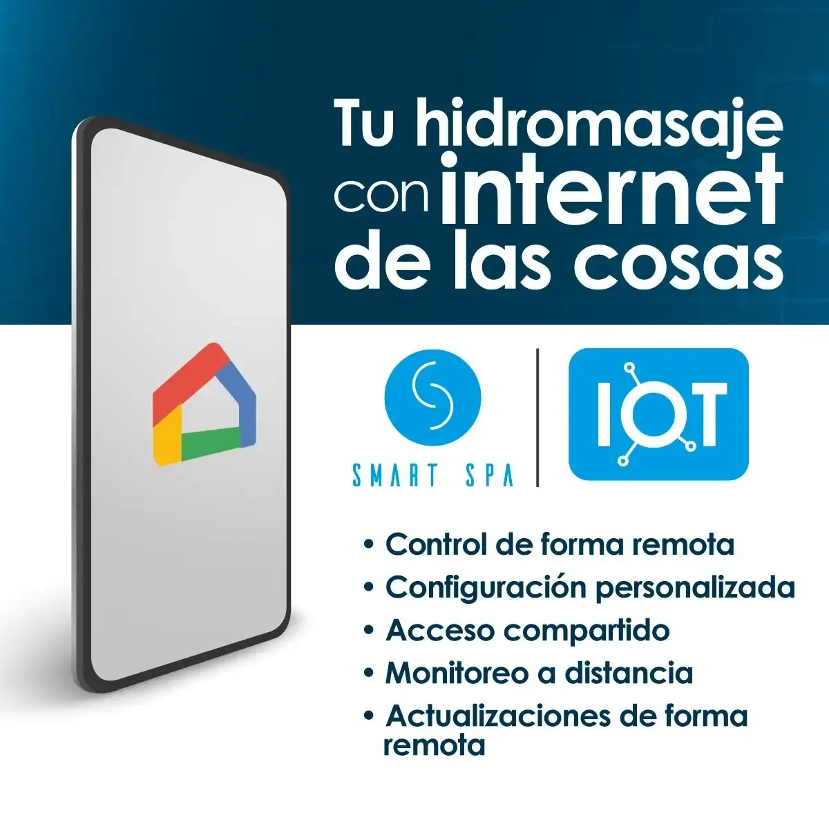 Internet de las cosas Hidromasajes